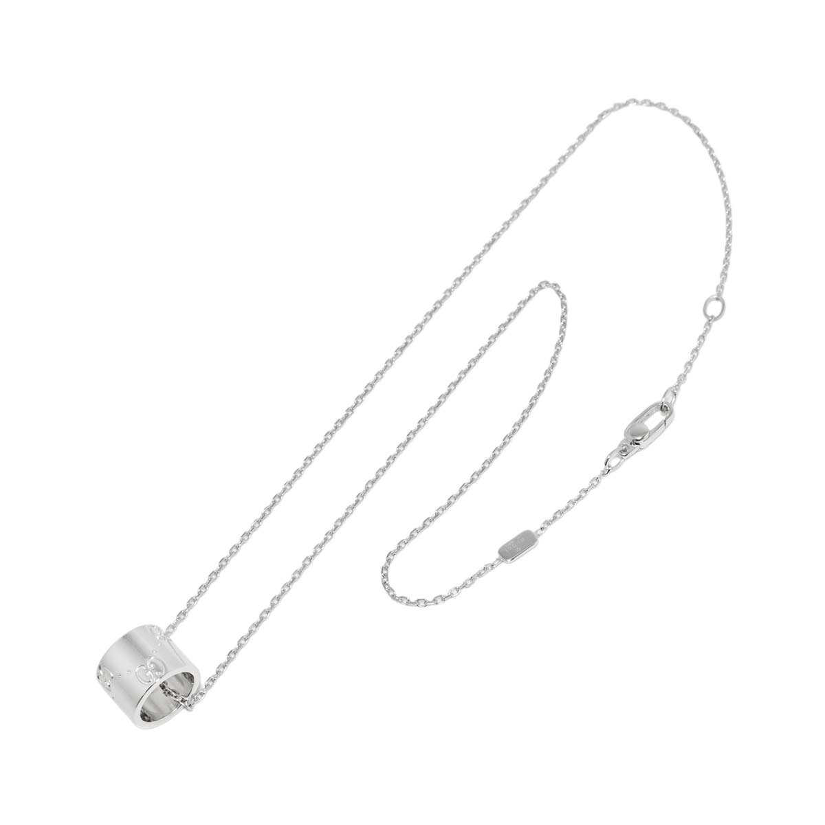 Icon Necklace 18K White Gold 750