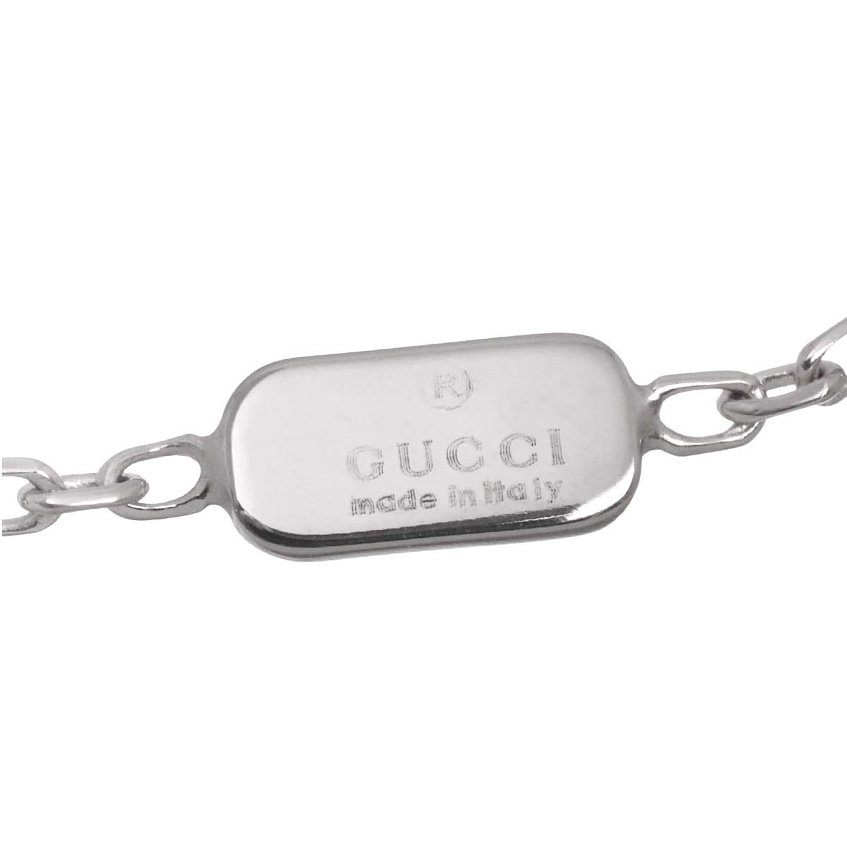 Icon Necklace 18K White Gold 750