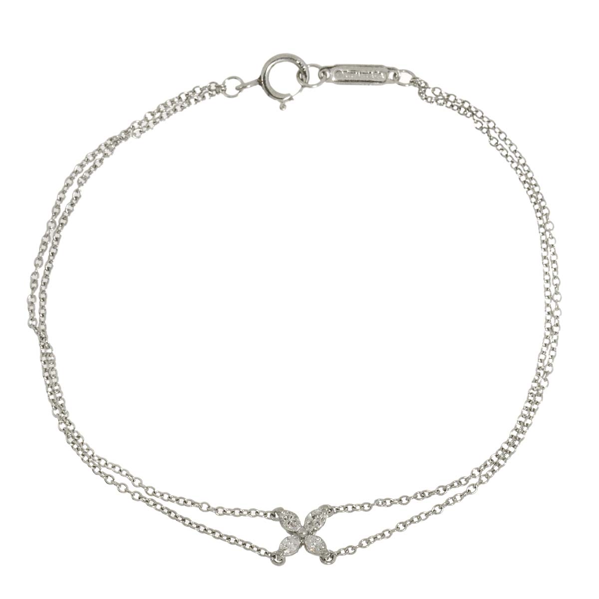 Victoria Diamond 6P Bracelet Platinum