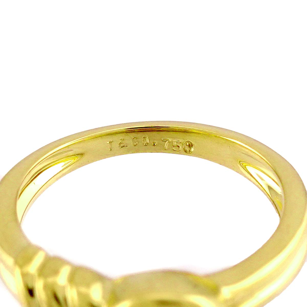 Tourmaline Ring 18K YG 750 Size4.5(US)