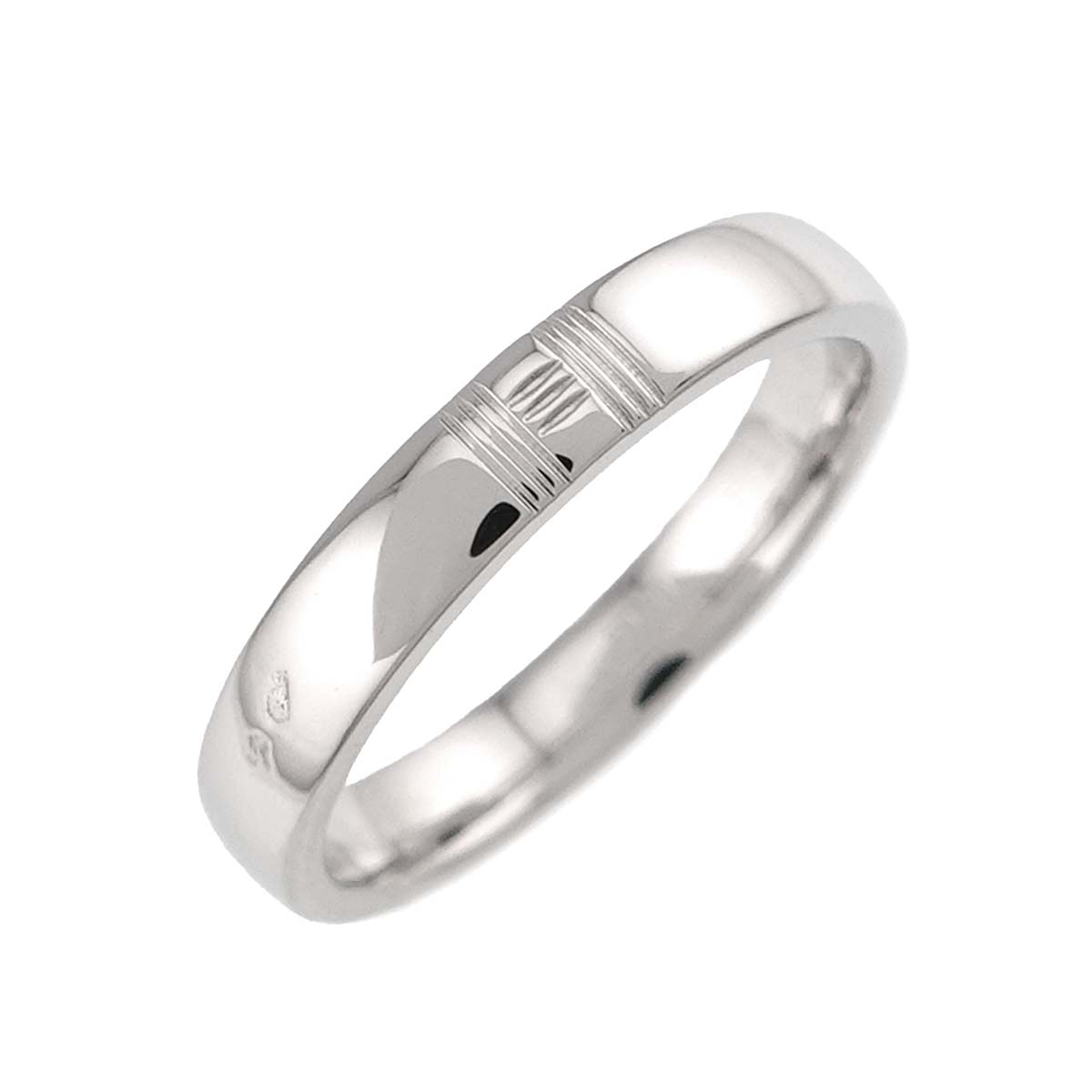 Hercules Ring 18K White Gold 750 Size46 3.75(US)