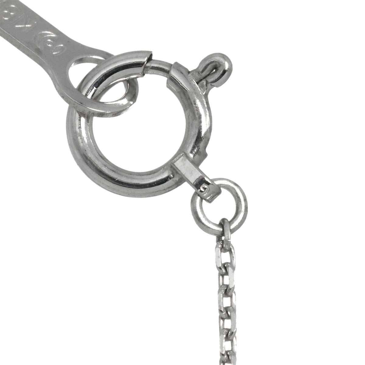 Tourmaline Necklace 18K WG White Gold 750