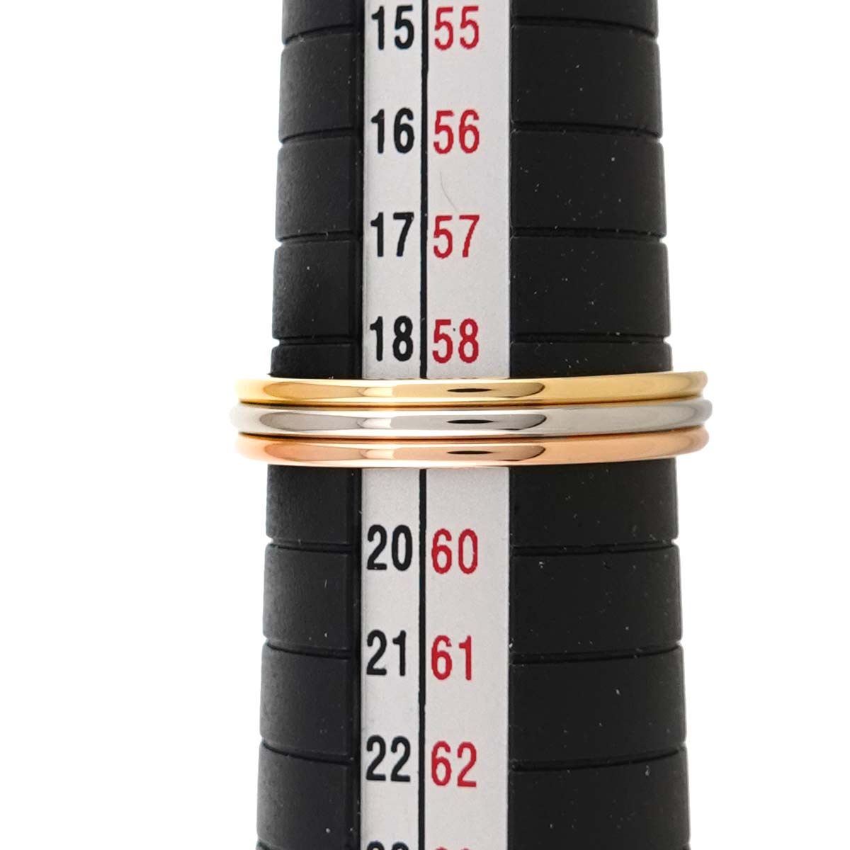 Vendome Ring 18K YG WG PG 750 size59 8.25-8.75(US)