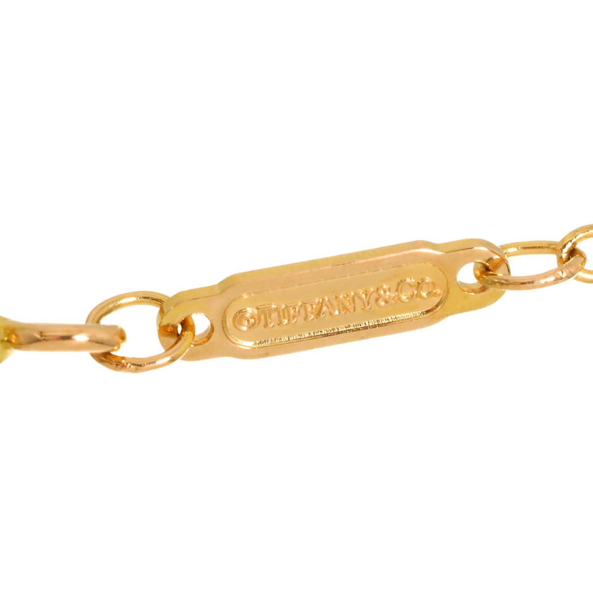 Hardware ball Necklace 18K PG Pink Gold 750