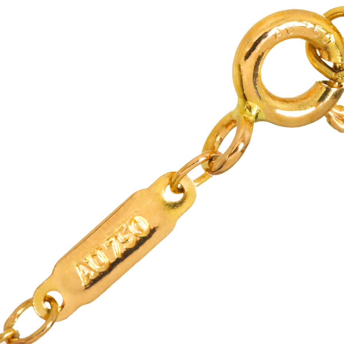 Hardware ball Necklace 18K PG Pink Gold 750