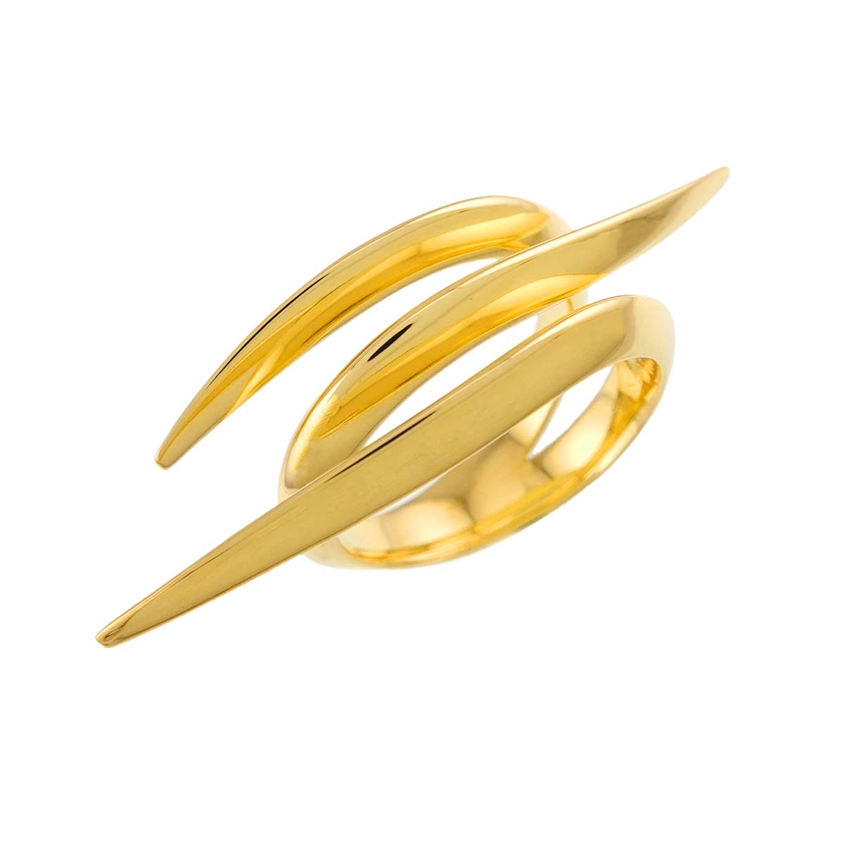 Ring 18K YG 750 Size5.5-5.75(US)