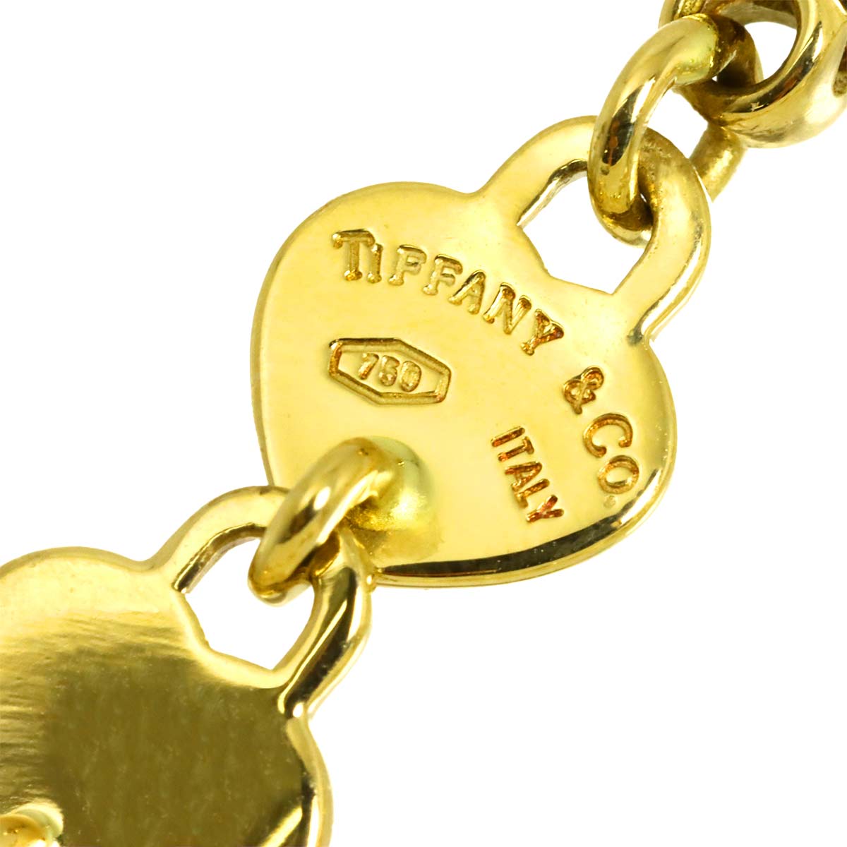 Heart Bracelet 18K Yellow Gold 750