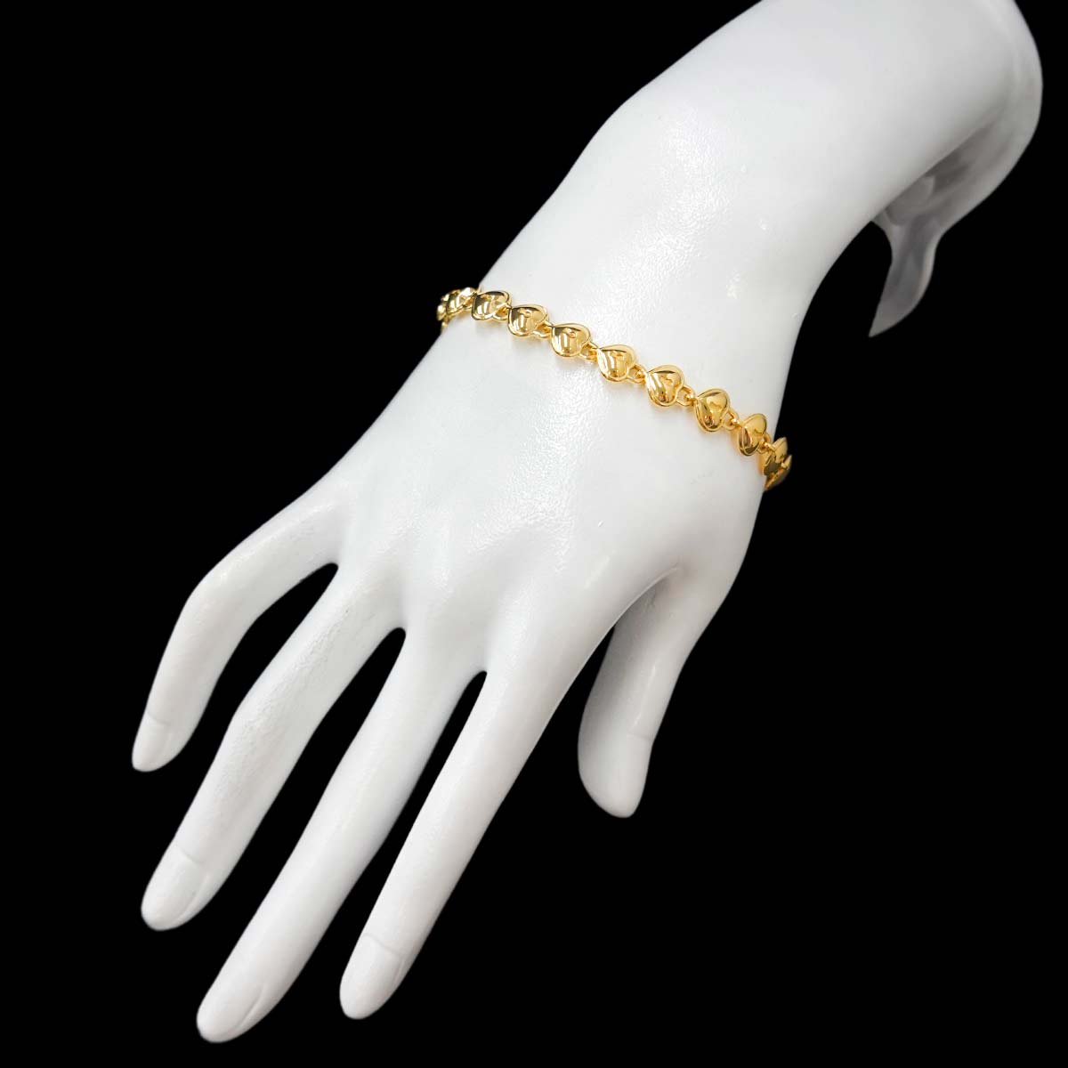 Heart Bracelet 18K Yellow Gold 750