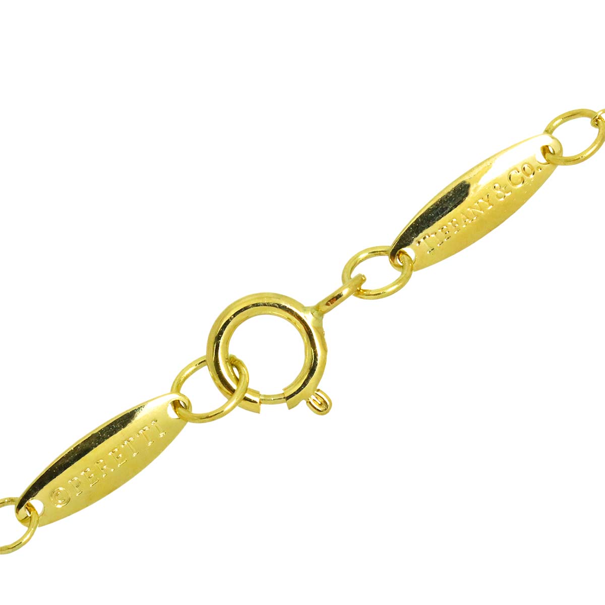 Bean Necklace 18K Yellow Gold 750
