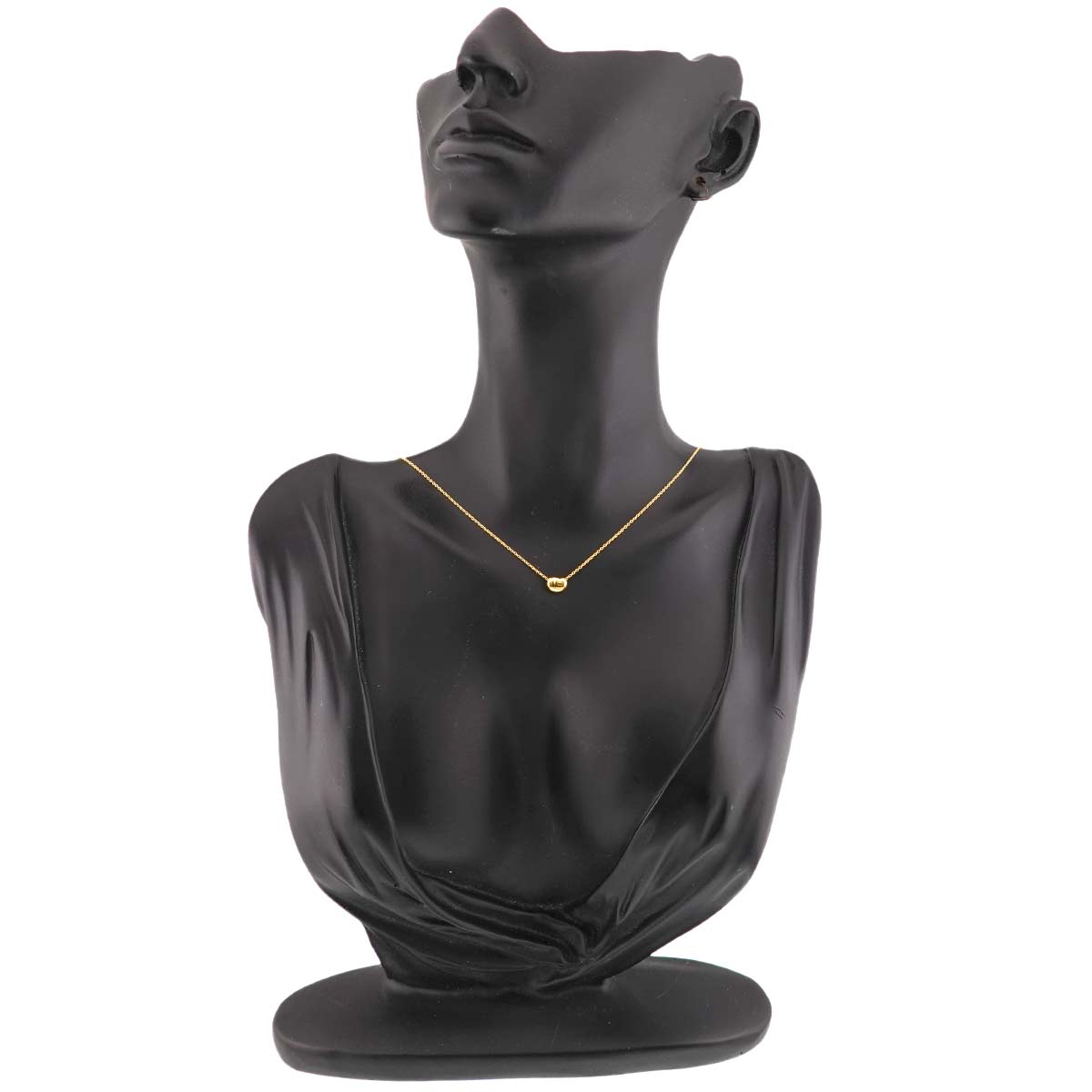 Bean Necklace 18K Yellow Gold 750