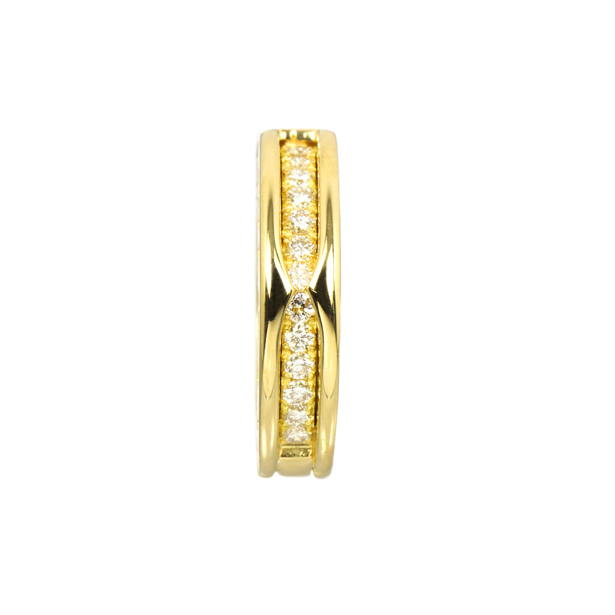 B-ZERO1 Diamond Earring Clip on 18K YG 750 One Piece only