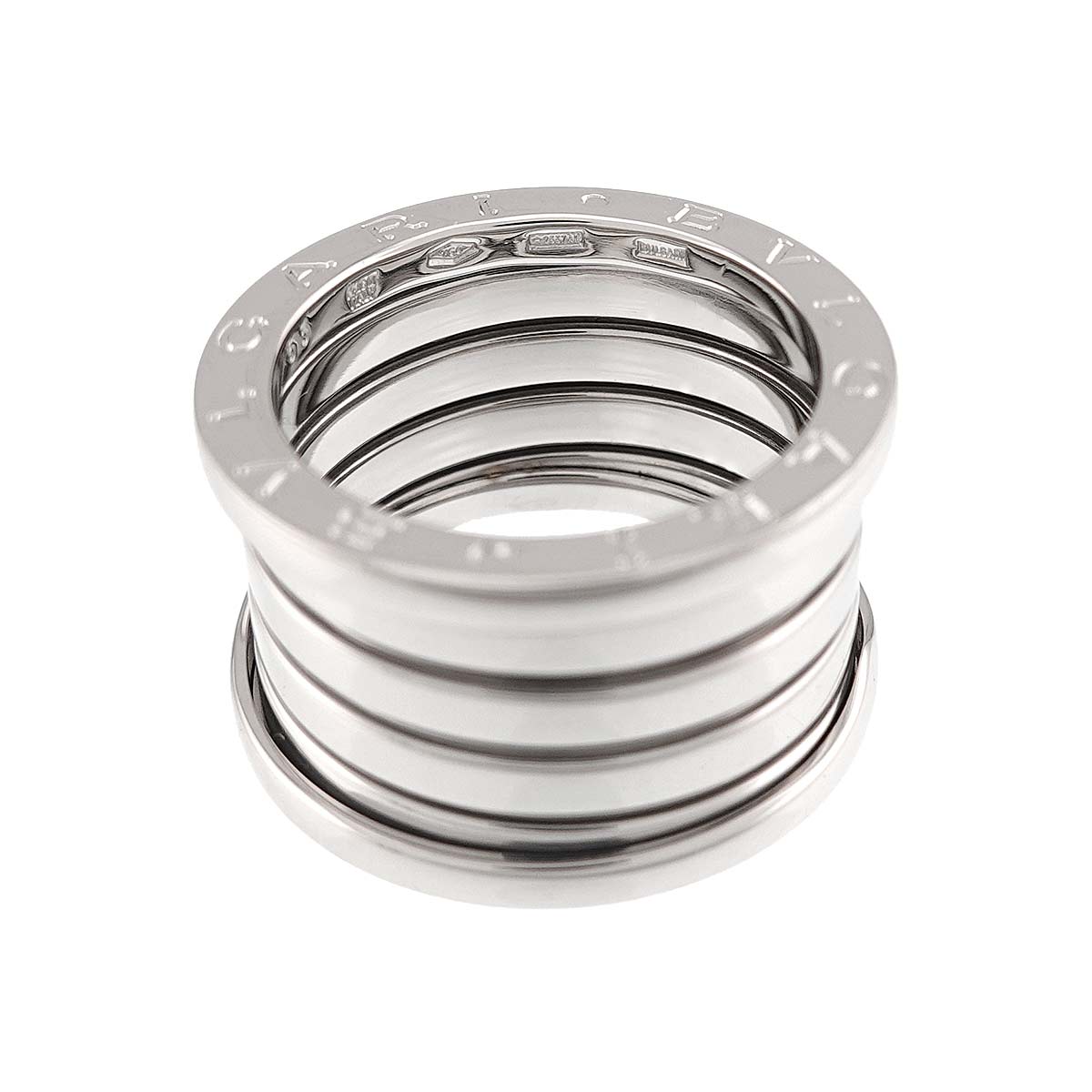 B-ZERO1 5BAND Ring 18K White Gold 750 Size53 6-6.25(US)