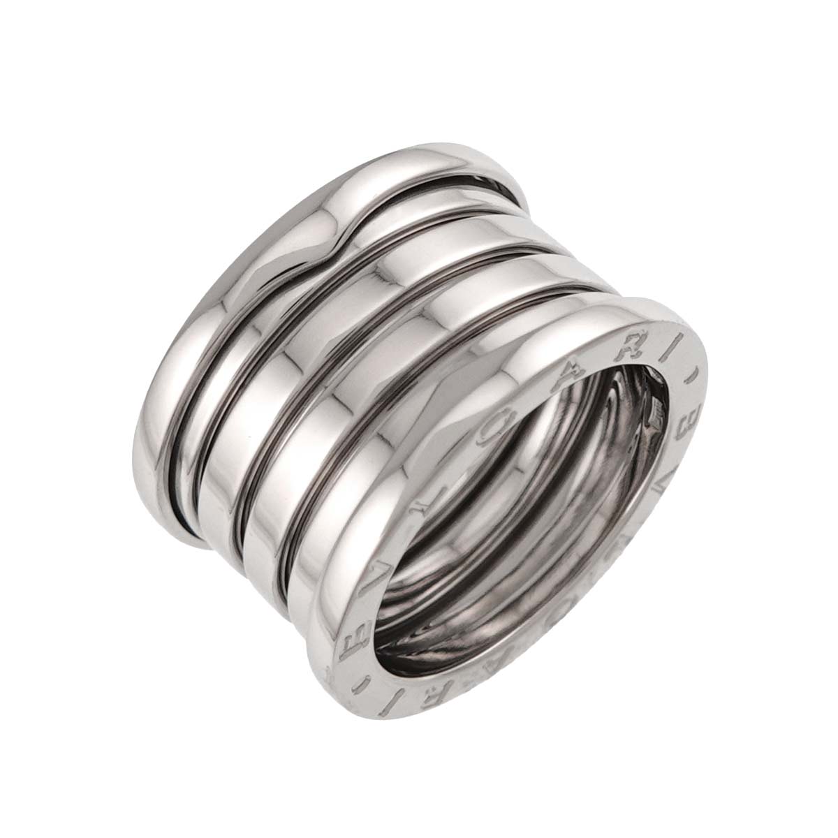 B-ZERO1 5BAND Ring 18K White Gold 750 Size53 6-6.25(US)