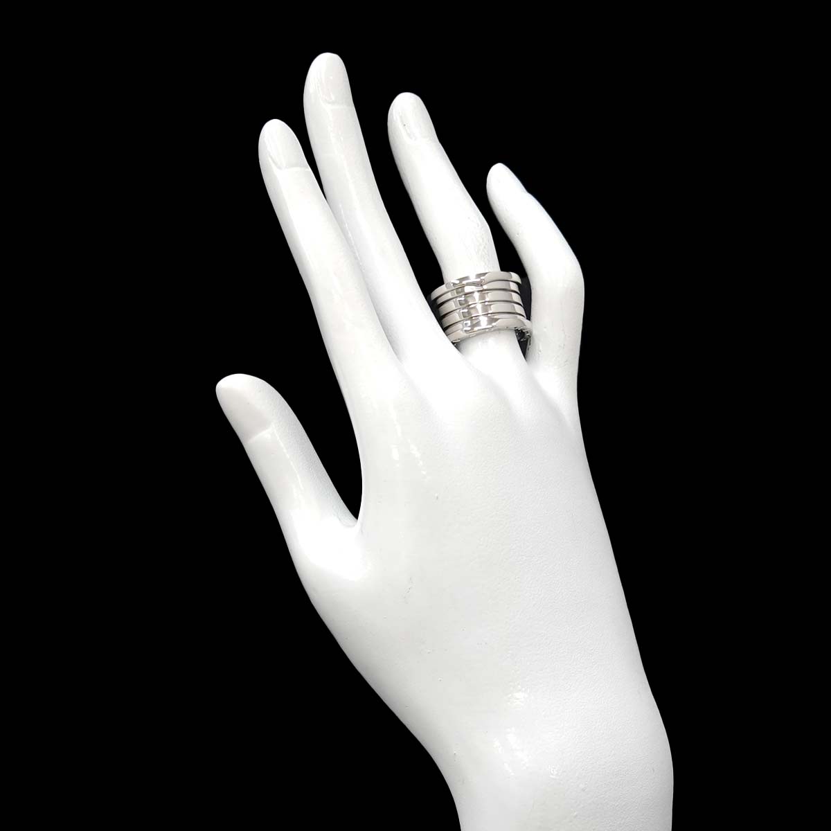 B-ZERO1 5BAND Ring 18K White Gold 750 Size53 6-6.25(US)