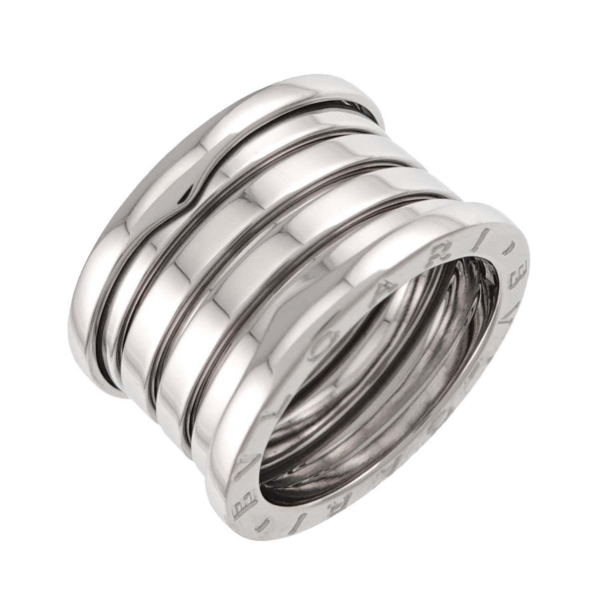 B-ZERO1 5BAND Ring 18K White Gold 750 Size53 6-6.25(US)