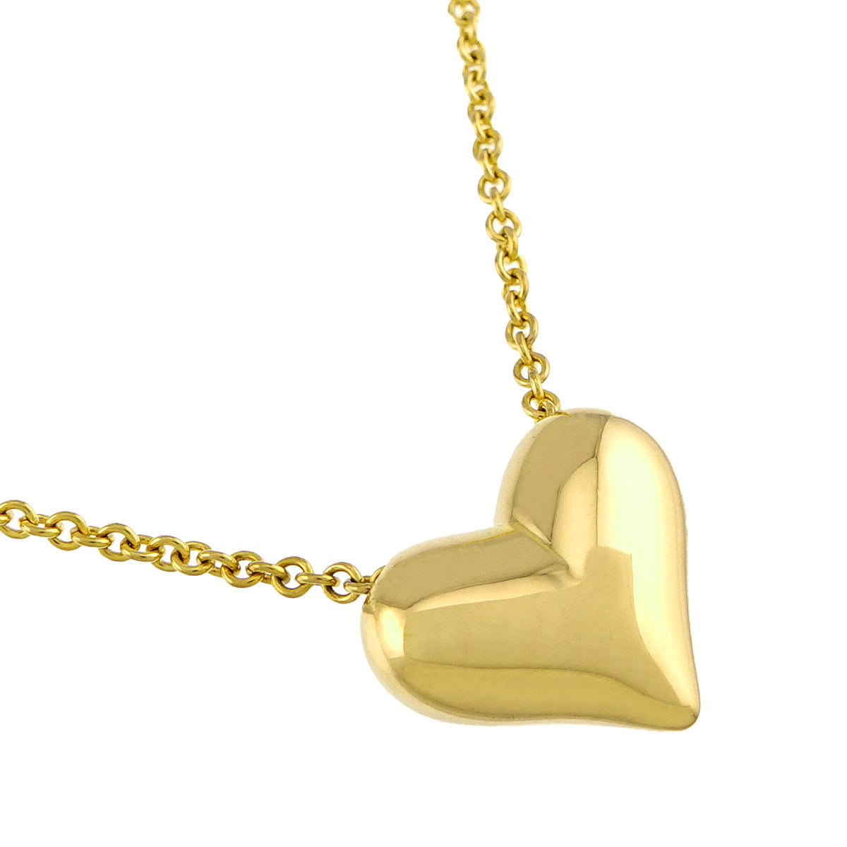 Heart Necklace 18K Yellow Gold 750