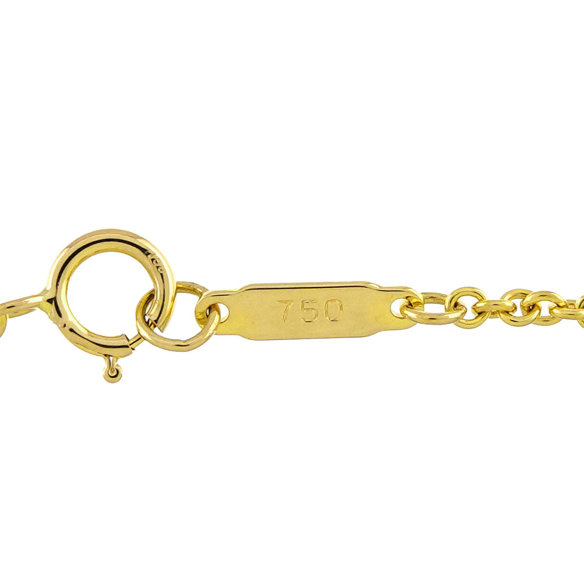 Heart Necklace 18K Yellow Gold 750