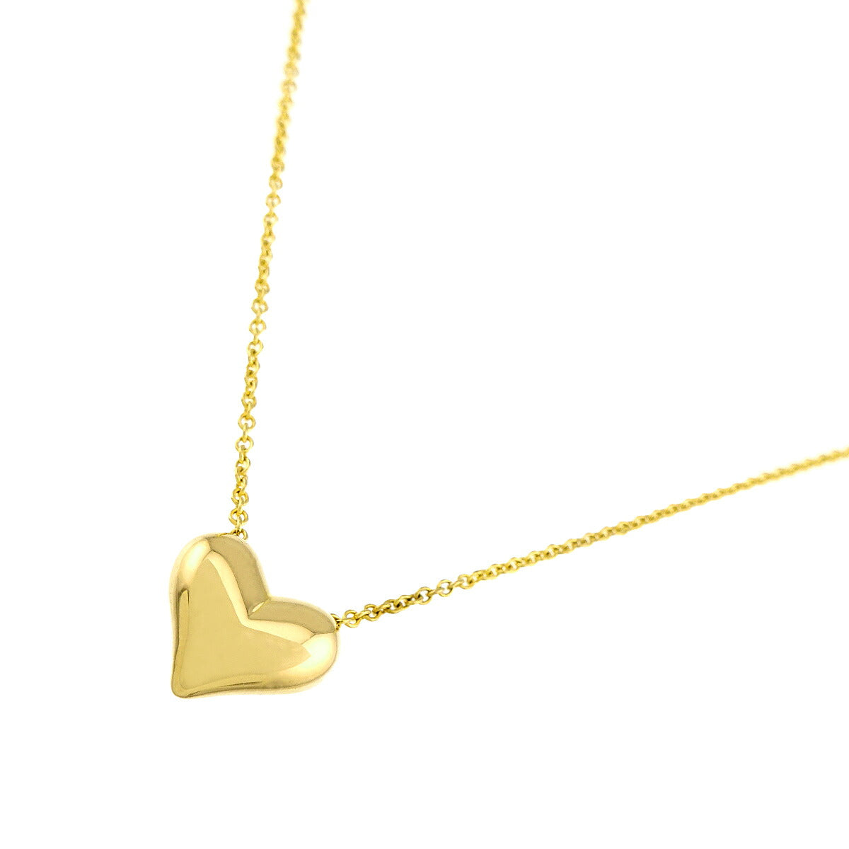 Heart Necklace 18K Yellow Gold 750