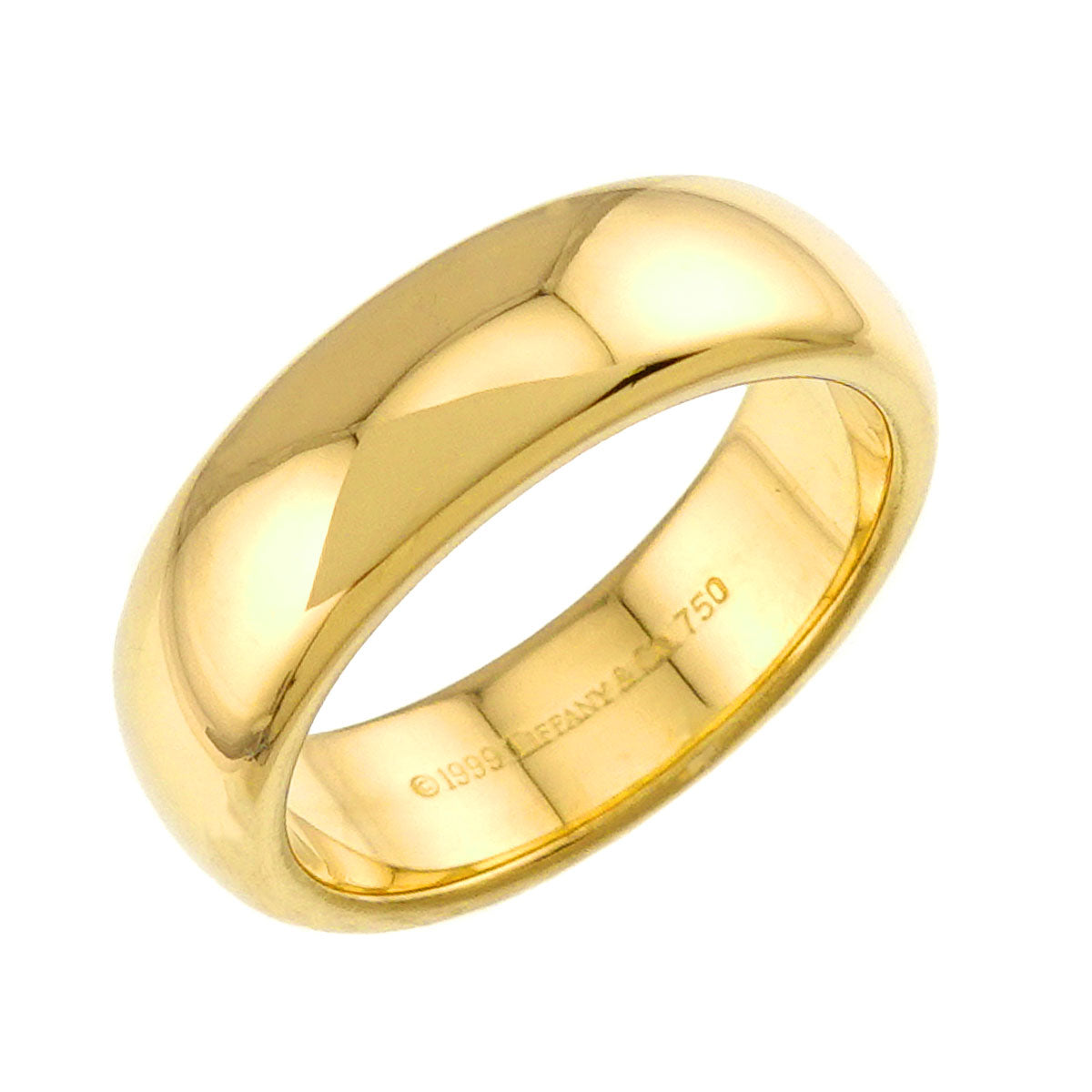 Ring 18K Yellow Gold 750 Size6(US)