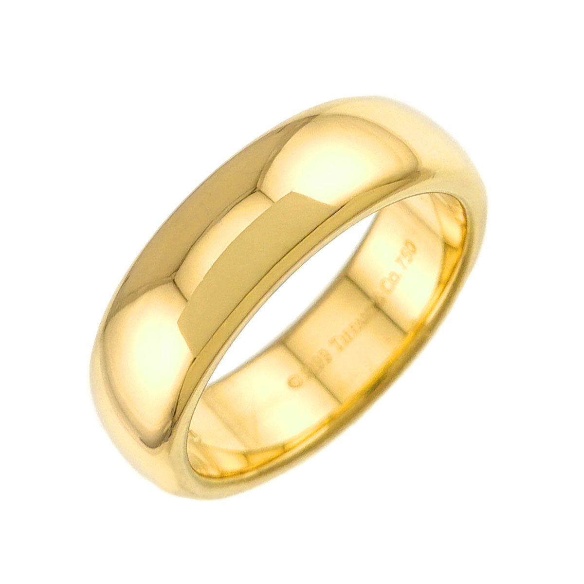 Ring 18K Yellow Gold 750 Size6(US)