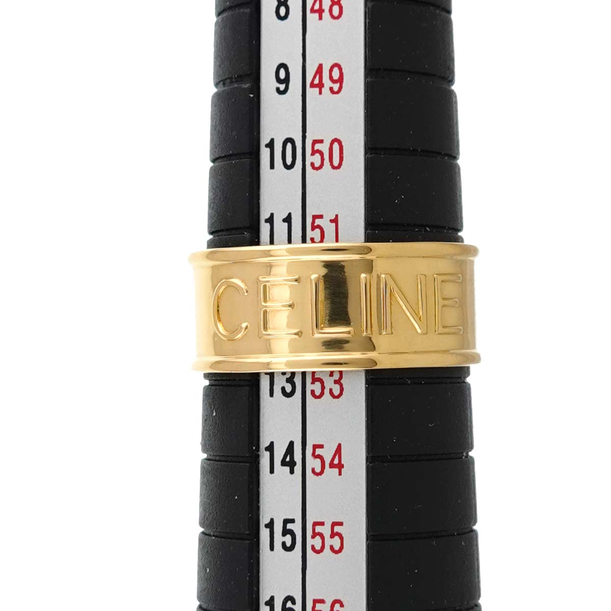 Logo Ring 18K YG 750 size5.5-5.75(US)