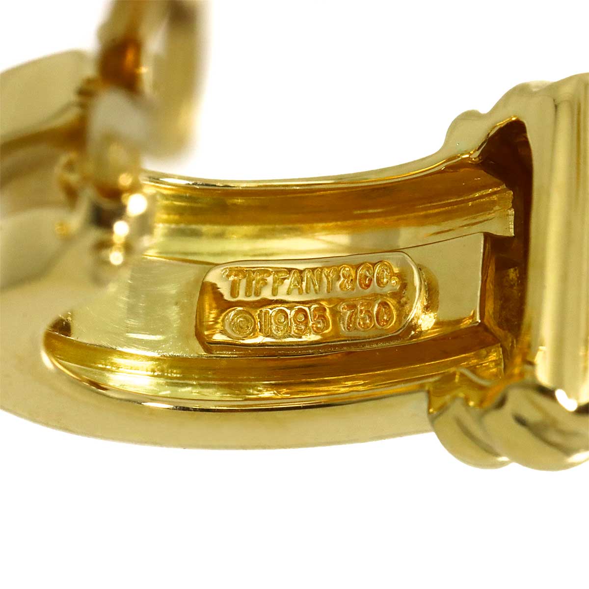 Atlas Earrings Clip on 18K Yellow Gold 750