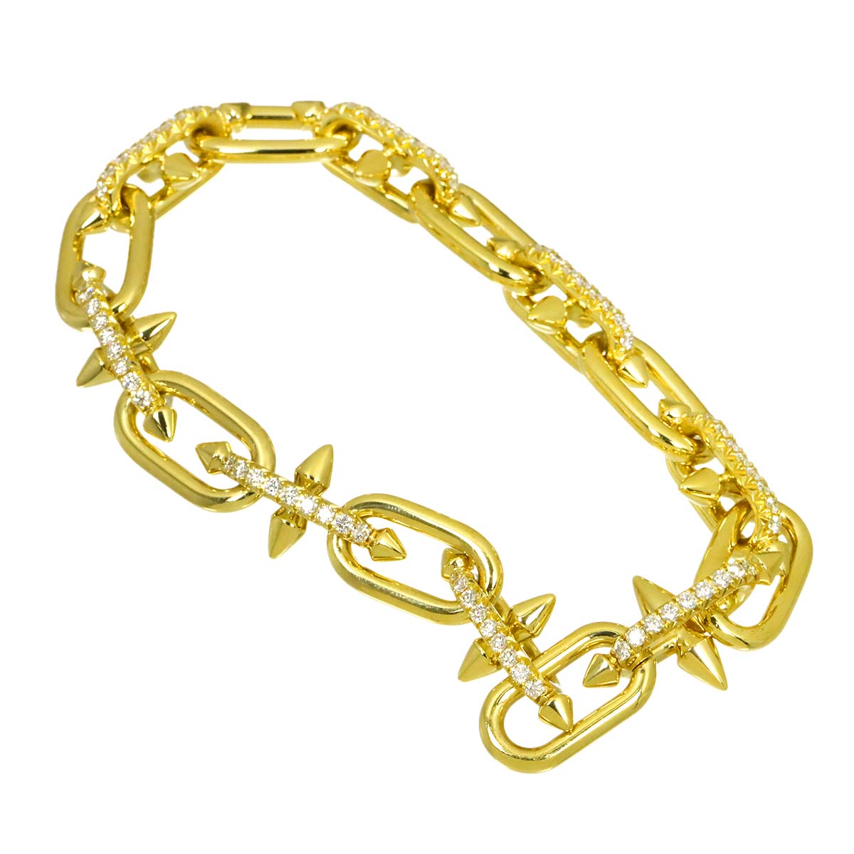 Titan Diamond 2.00ct Bracelet 18K Yellow Gold 750