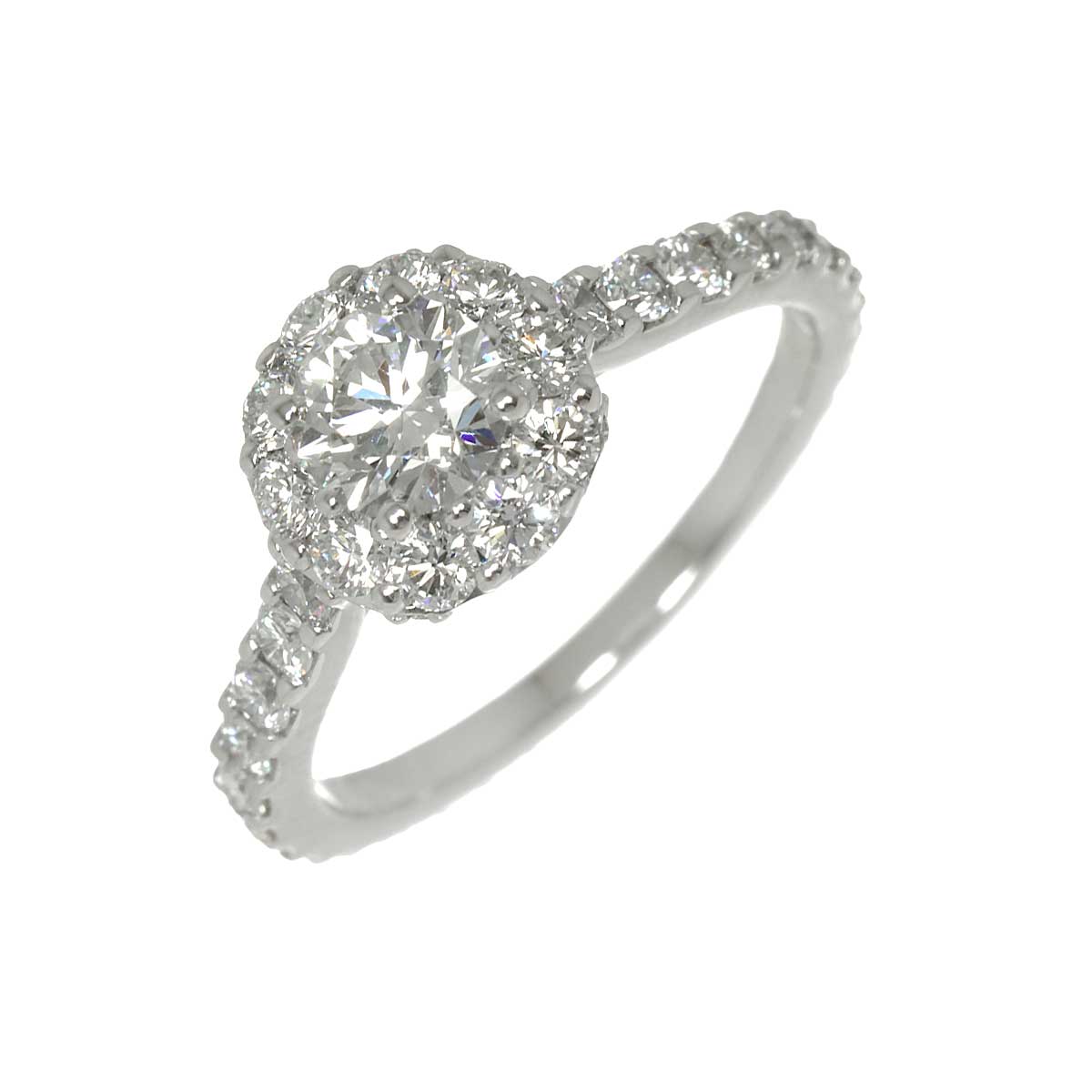 Icon Diamond 0.50ct F/VVS2/EX Ring 18K WG 750 4.75-5(US)