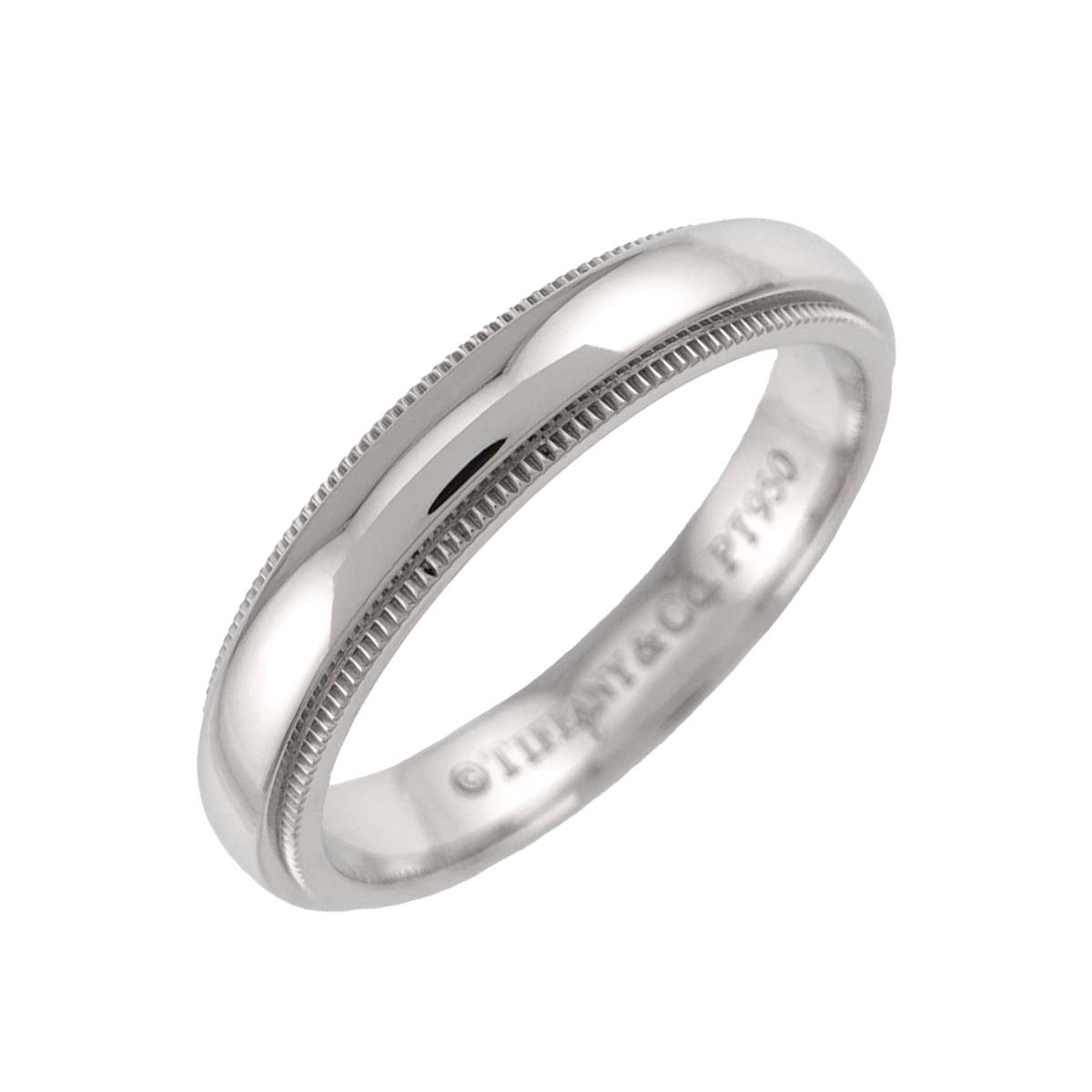 Milgrain Band Ring Pt Platinum Size8-8.25(US)