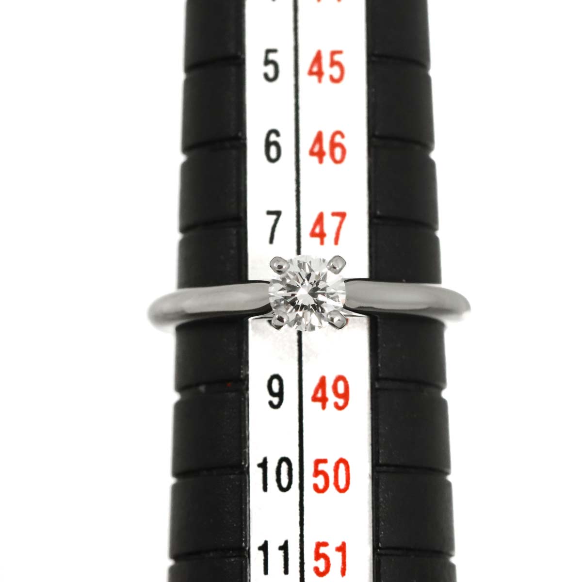 Diamond 0.27ct Ring Platinum size48 4.5(US)