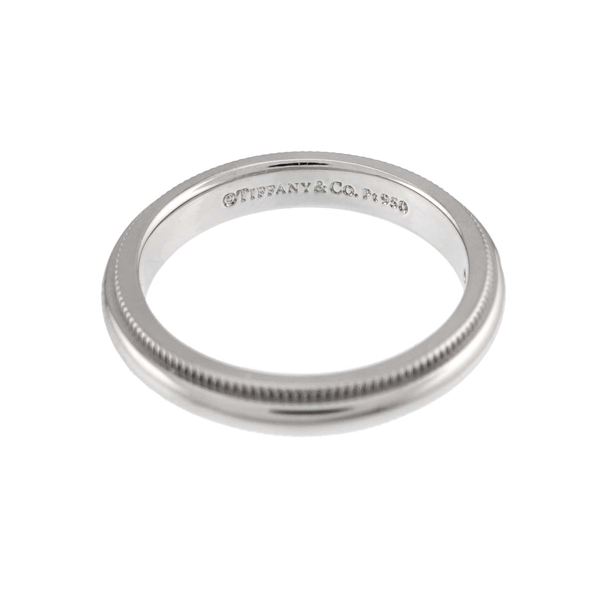 Milgrain Diamond Ring Platinum Size4(US)