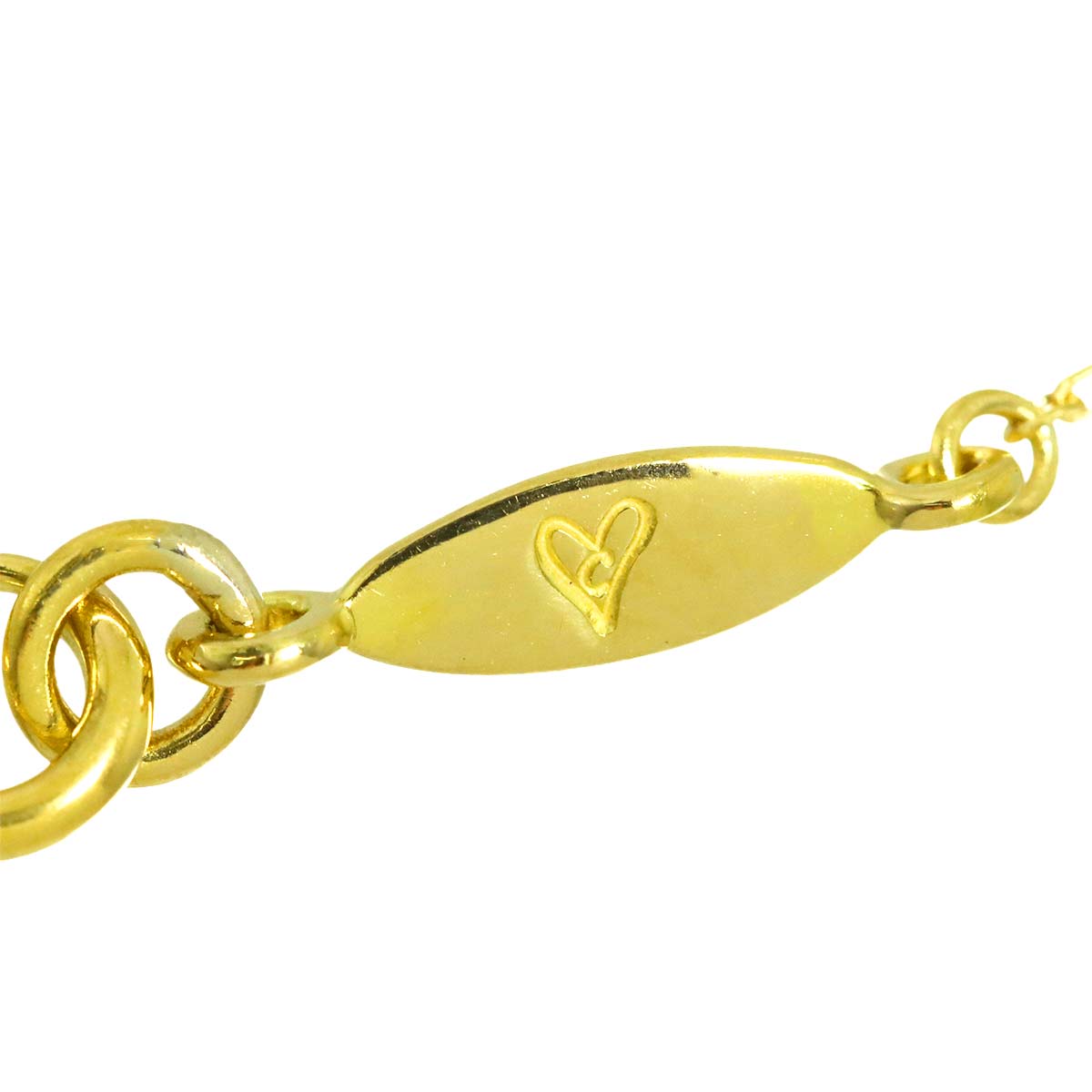 Diamond 0.05ct Necklace 18K Yellow Gold 750