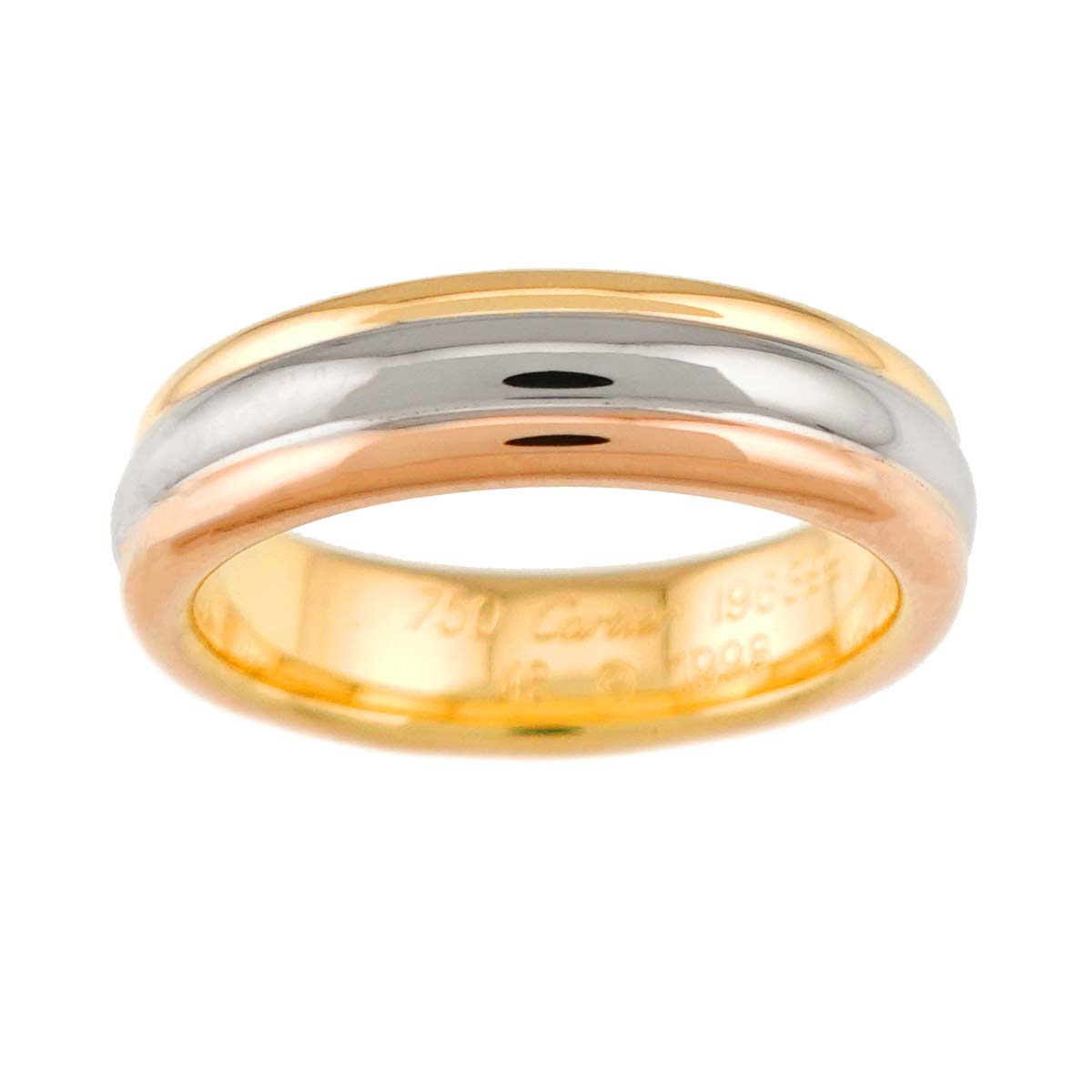 Vendome Ring 18K YG WG PG 750 size48 4.5(US)