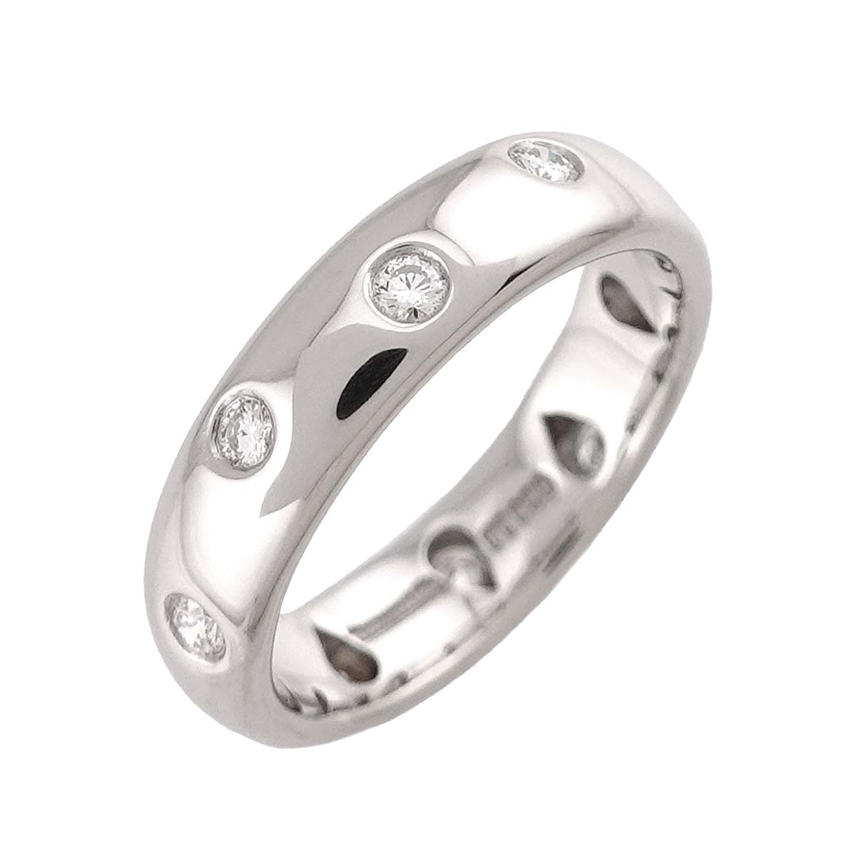 Dots Diamond Ring Platinum Size4(US)