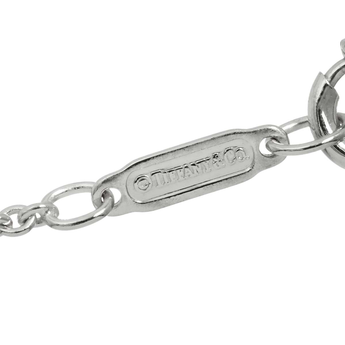 Diamond Necklace 18K White Gold 750