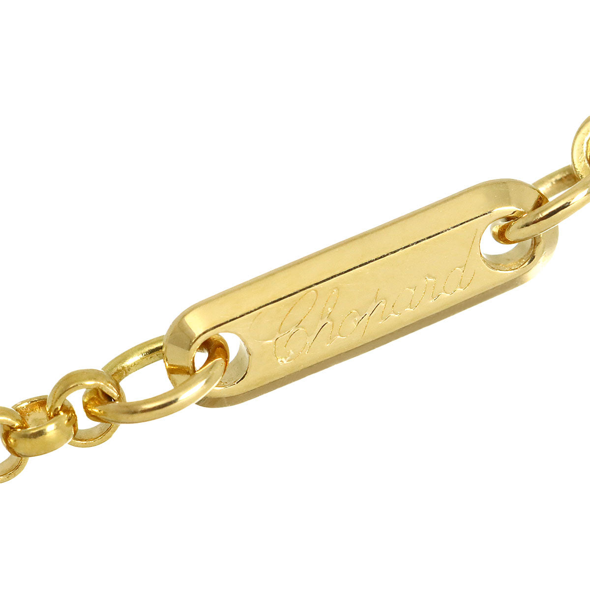Happy Diamond Necklace 18K Yellow Gold 750
