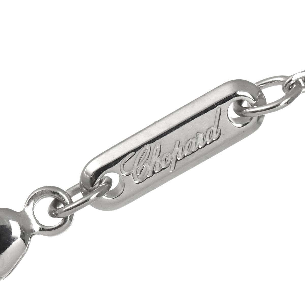 Happy Diamond Necklace 18K White Gold 750