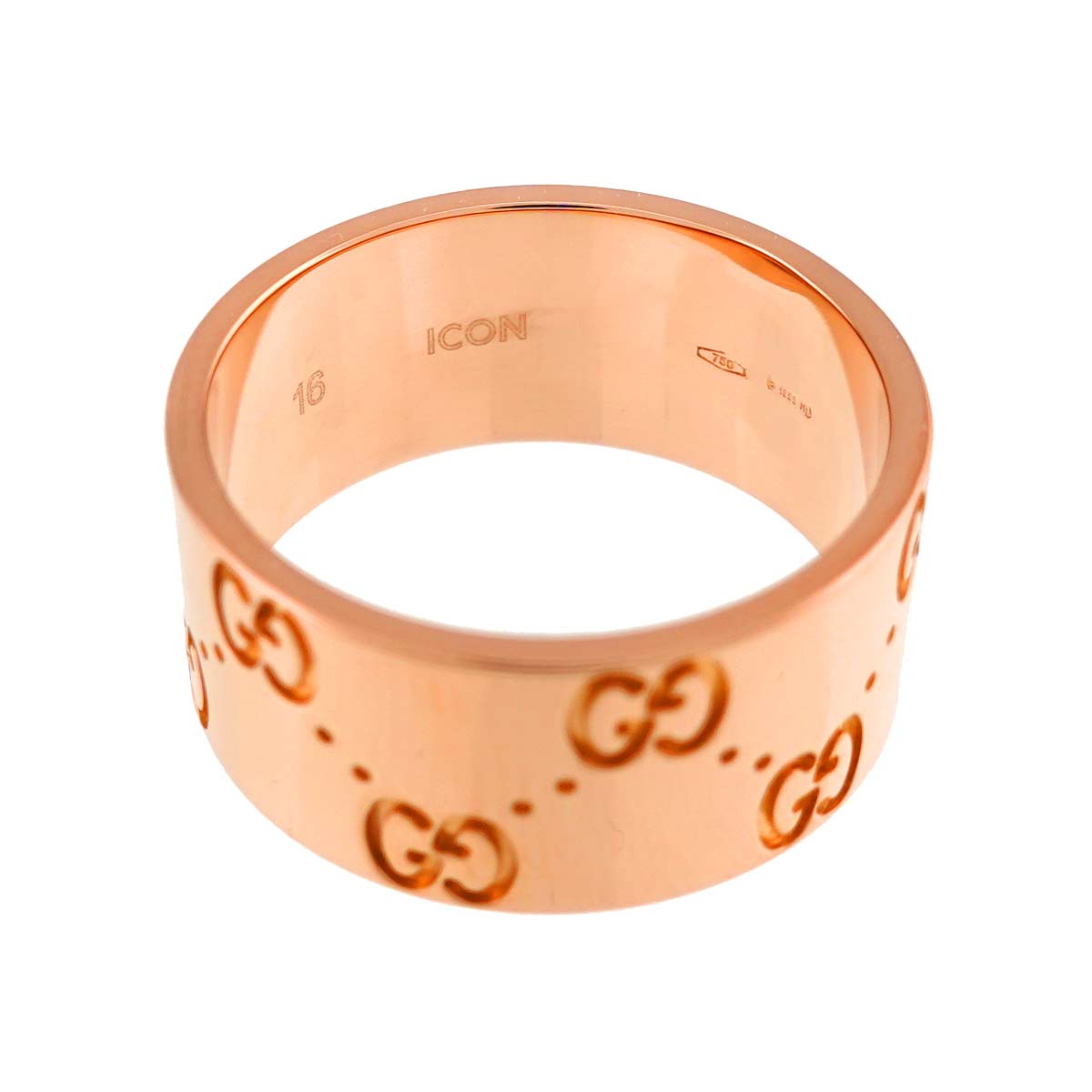 Icon Ring 18K PG Pink Gold 750 Size16 7.25(US)