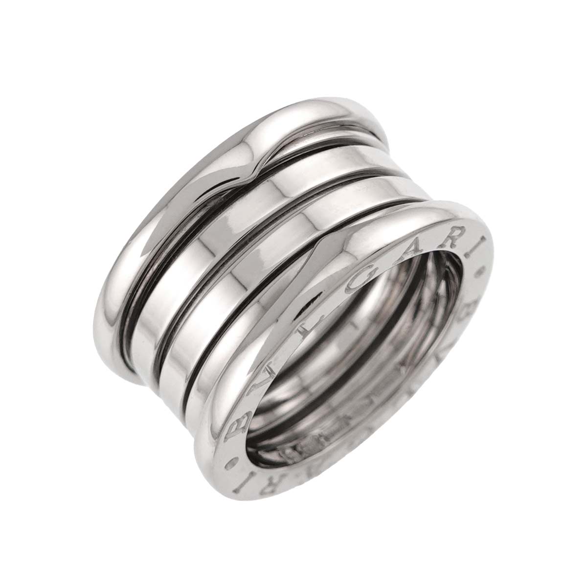 B-ZERO1 4 BAND Ring 18K White Gold 750 Size51 5.25(US)