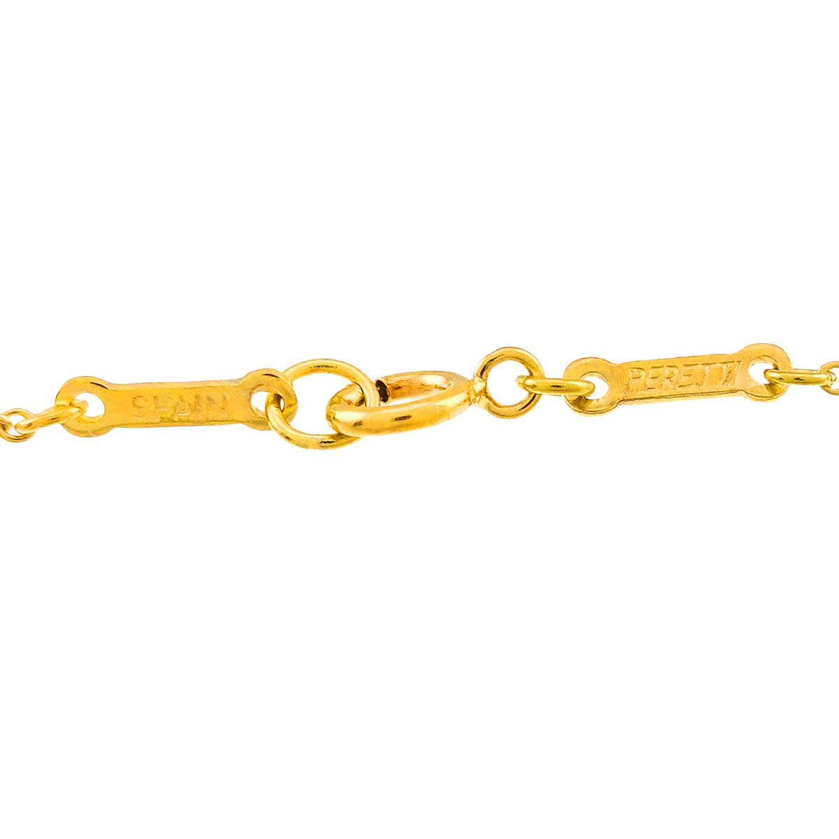 Open Heart Necklace 18K Yellow Gold 750