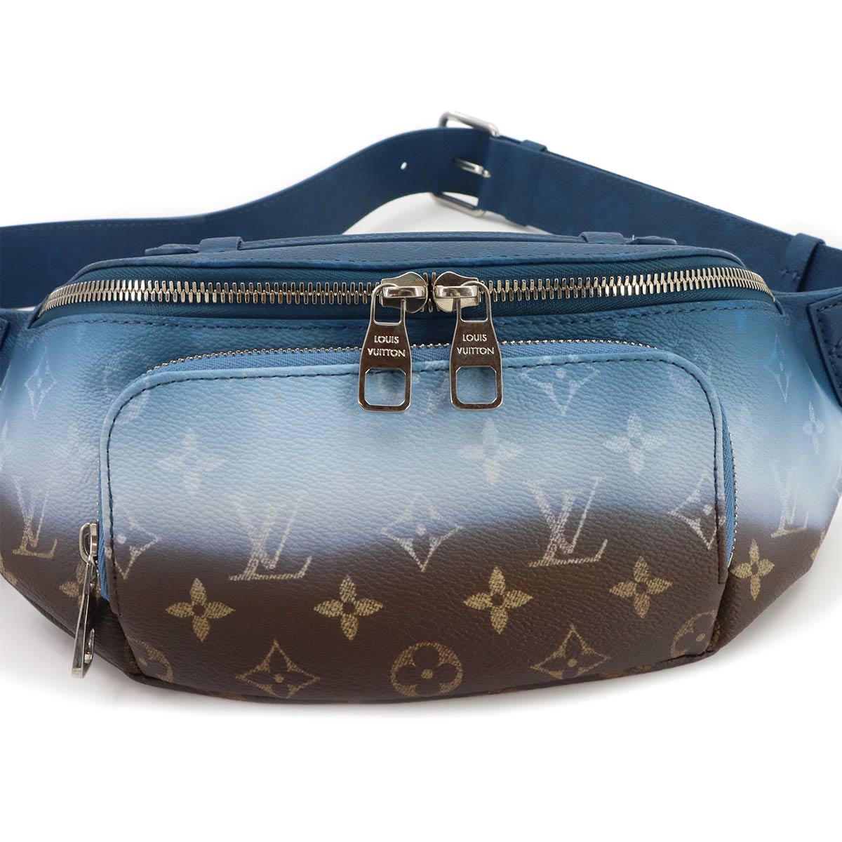 Monogram Pigment Rush Bumbag Crossbody Bag Blue M28023