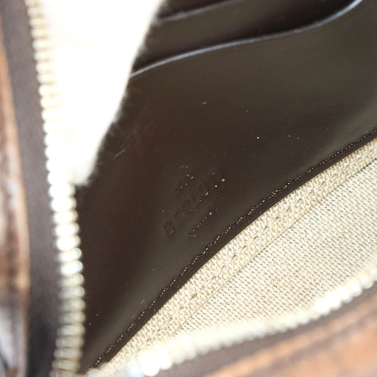 Calligraphy Unjour Nano 2way Hand Bag Venezia Leather