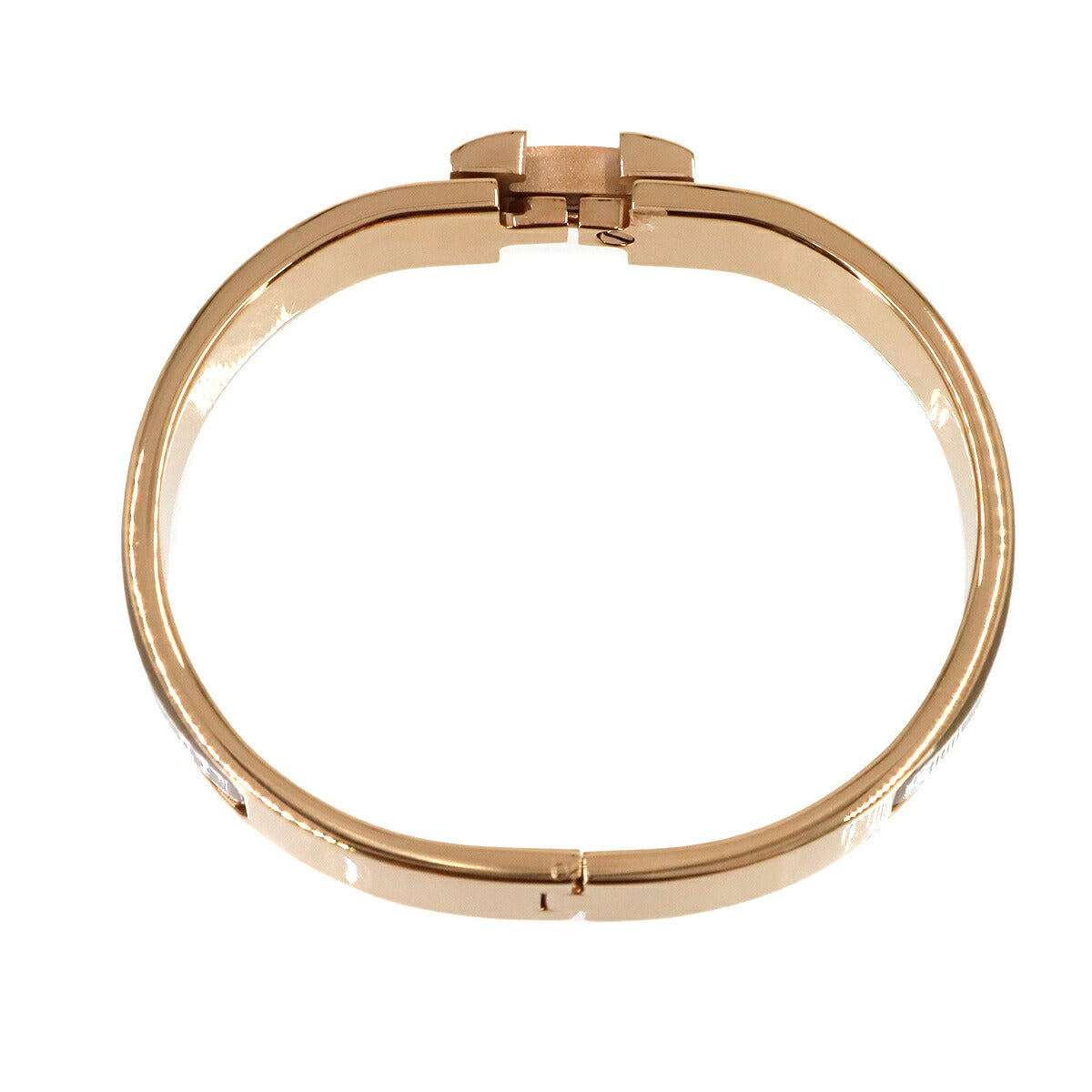 Clic H GM Bangle Bracelet Brown Rose gold Accessory