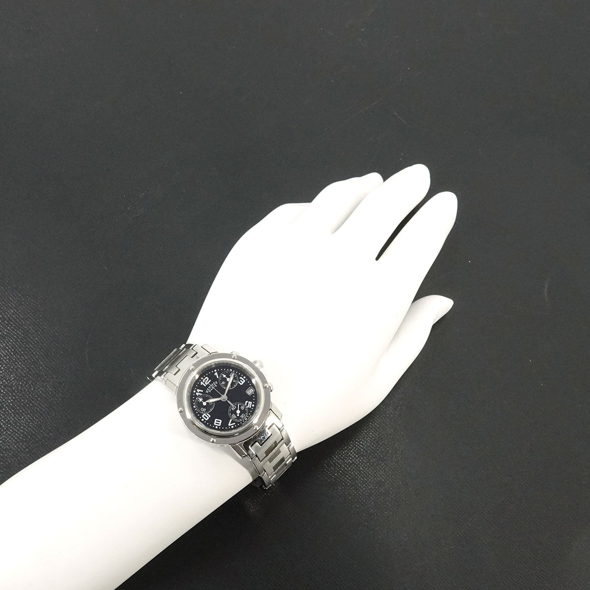Clipper Chronograph CL1.310 Date Quartz Black Dial Ladies