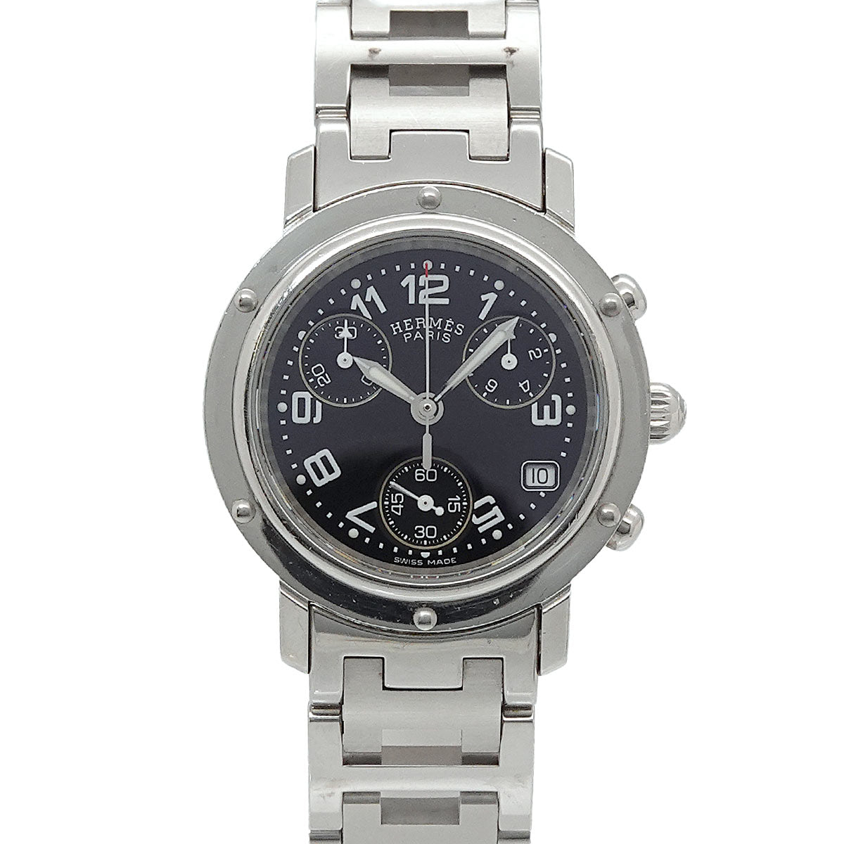 Clipper Chronograph CL1.310 Date Quartz Black Dial Ladies