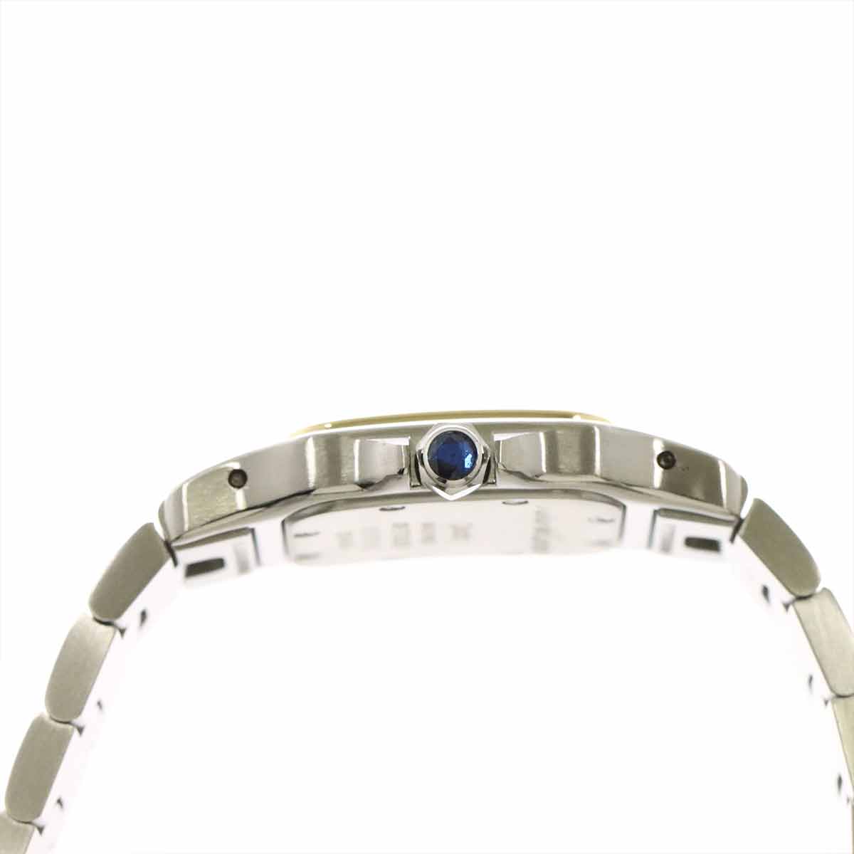 Santos Galbee W20012C4 750 YG Cream Dial Ladies Watch