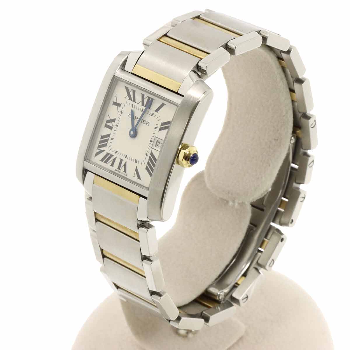 Tank Francaise MM W51012Q4 Quartz 750 YG Cream Dial Boys