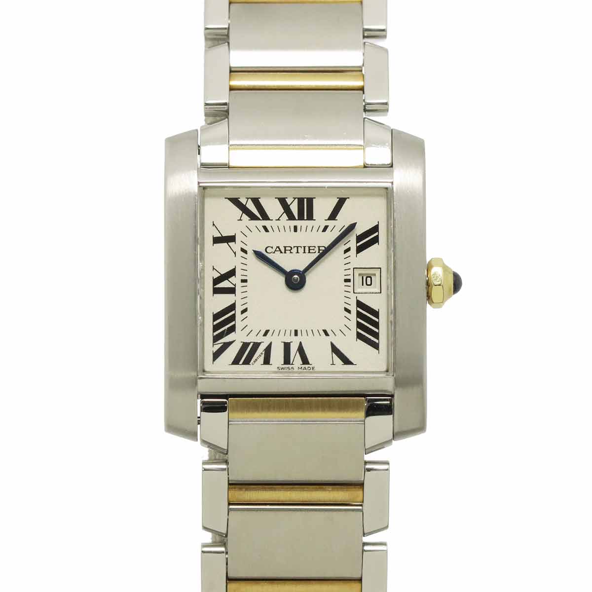 Tank Francaise MM W51012Q4 Quartz 750 YG Cream Dial Boys