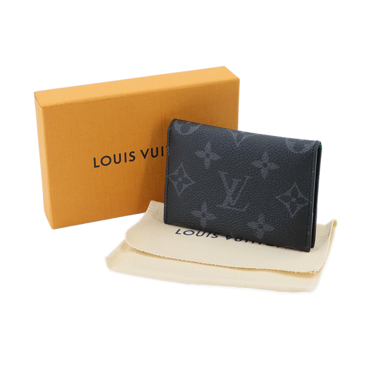 Monogram Eclipse Slim card holder Black M26051