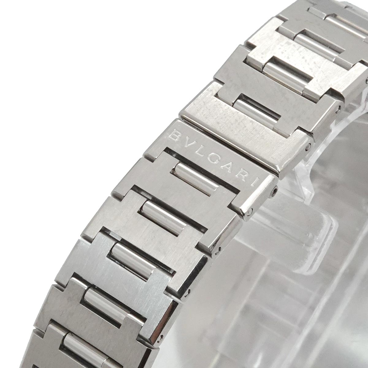 BVLGARIBVLGARI BB38SSCH Chronograph Date Black Dial Mens